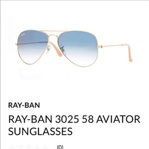 Ray-ban Small Blue Aviator Sunglasses